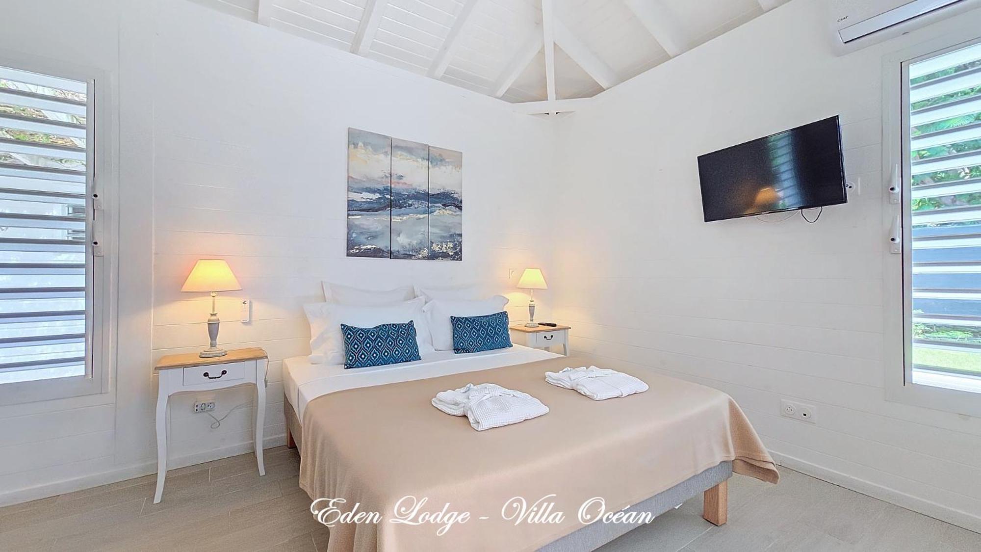 Eden Lodge 4 Villas Avec Piscine Privee Сен-Франсуа Экстерьер фото